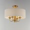 Maxim Lighting Bongo 4-Light Pendant/Semi-Flush Mount, Natural Aged Brass 10013OMNAB - alternate 2